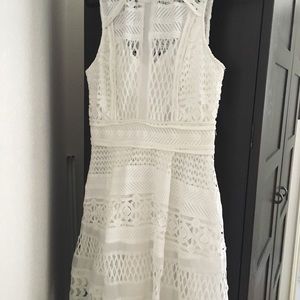 Beautiful White Dress Size Large